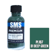 SMS AIRBRUSH PAINT ACRYLIC LACQUER PREMIUM D1 DEEP GREEN 30ML
