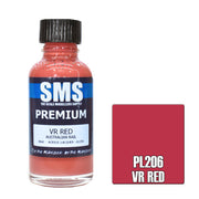 SMS AIRBRUSH PAINT ACRYLIC LACQUER PREMIUM VR RED 30ML