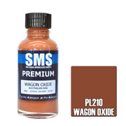 SMS AIRBRUSH PAINT ACRYLIC LACQUER PREMIUM WAGON OXIDE 30ML