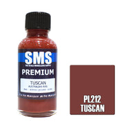SMS AIRBRUSH PAINT ACRYLIC LACQUER PREMIUM TUSCAN 30ML