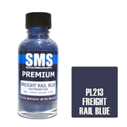 SMS AIRBRUSH PAINT ACRYLIC LACQUER PREMIUM FREIGHT RAIL BLUE 30ML