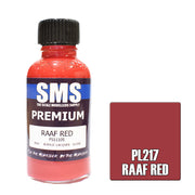 SMS AIRBRUSH PAINT ACRYLIC LACQUER PREMIUM RAAF RED 30ML