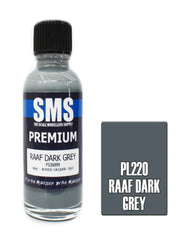 SMS AIRBRUSH PAINT ACRYLIC LACQUER PREMIUM RAAF DARK GREY 30ML