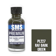 SMS AIRBRUSH PAINT ACRYLIC LACQUER PREMIUM RAF DARK GREEM 30ML