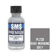 SMS AIRBRUSH PAINT ACRYLIC LACQUER PREMIUM RAF MARKING GREY 30ML