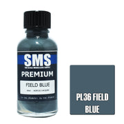 SMS AIRBRUSH PAINT ACRYLIC LACQUER PREMIUM FIELD BLUE 30ML