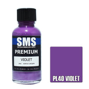 SMS AIRBRUSH PAINT ACRYLIC LACQUER PREMIUM VIOLET 30ML