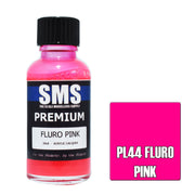 SMS AIRBRUSH PAINT ACRYLIC LACQUER PREMIUM FLURO PINK 30ML