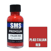 SMS AIRBRUSH PAINT ACRYLIC LACQUER PREMIUM ITALIAN RED 30ML