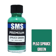 SMS AIRBRUSH PAINT ACRYLIC LACQUER PREMIUM SPRUCE GREEN 30ML
