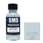SMS AIRBRUSH PAINT ACRYLIC LACQUER PREMIUM BLUE GREY 30ML