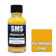 SMS AIRBRUSH PAINT ACRYLIC LACQUER PREMIUM MARIGOLD ORANGE 30ML