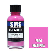 SMS AIRBRUSH PAINT ACRYLIC LACQUER PREMIUM MAGENTA 30ML
