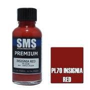 SMS AIRBRUSH PAINT ACRYLIC LACQUER PREMIUM INSIGNIA RED 30ML