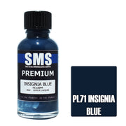 SMS AIRBRUSH PAINT ACRYLIC LACQUER PREMIUM INSIGNIA BLUE 30ML