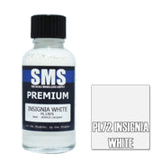 SMS AIRBRUSH PAINT ACRYLIC LACQUER PREMIUM INSIGNIA WHITE 30ML