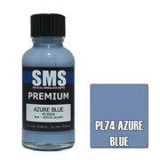 SMS AIRBRUSH PAINT ACRYLIC LACQUER PREMIUM AZURE BLUE 30ML
