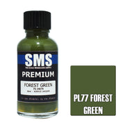 SMS AIRBRUSH PAINT ACRYLIC LACQUER PREMIUM FOREST GREEN 30ML