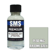 SMS AIRBRUSH PAINT ACRYLIC LACQUER PREMIUM MIG RADOME GREY 30ML