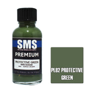 SMS AIRBRUSH PAINT ACRYLIC LACQUER PREMIUM PROTECTIVE GREEN 30ML