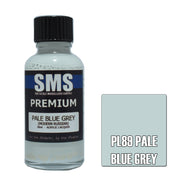 SMS AIRBRUSH PAINT ACRYLIC LACQUER PREMIUM PALE BLUE GREY 30ML