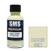SMS AIRBRUSH PAINT ACRYLIC LACQUER PREMIUM LIGHT STONE 30ML