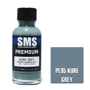 SMS AIRBRUSH PAINT ACRYLIC LACQUER PREMIUM KURE GREY (IJN) 30ML