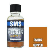 SMS AIRBRUSH PAINT ACRYLIC LACQUER METALLIC COPPER 30ML