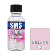 SMS AIRBRUSH PAINT ACRYLIC LACQUER PEARL PETAL PINK 30ML
