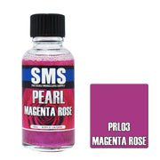SMS AIRBRUSH PAINT ACRYLIC LACQUER PEARL MAGENTA ROSE 30ML