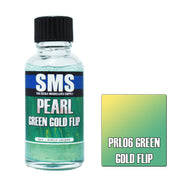 SMS AIRBRUSH PAINT ACRYLIC LACQUER PEARL GREEN GOLD FLIP 30ML