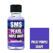 SMS AIRBRUSH PAINT ACRYLIC LACQUER PEARL PURPLE GRAPE 30ML