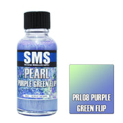 SMS AIRBRUSH PAINT ACRYLIC LACQUER PEARL PURPLE GREEN FLIP 30ML