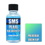 SMS AIRBRUSH PAINT ACRYLIC LACQUER PEARL BLUE GREEN FLIP 30ML