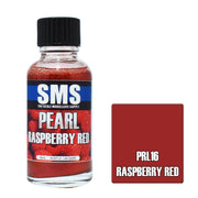 SMS AIRBRUSH PAINT ACRYLIC LACQUER PEARL RASPBERRY RED 30ML