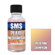 SMS AIRBRUSH PAINT ACRYLIC LACQUER PEARL PINK CHAMPAGNE 30ML
