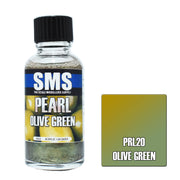 SMS AIRBRUSH PAINT ACRYLIC LACQUER PEARL OLIVE GREEN 30ML