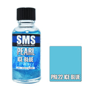 SMS AIRBRUSH PAINT ACRYLIC LACQUER PEARL ICE BLUE 30ML
