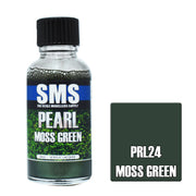 SMS AIRBRUSH PAINT ACRYLIC LACQUER PEARL MOSS GREEN 30ML