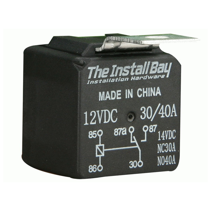 RELAY SPDT 12V 30/40 AMP (SINGLE UNIT)