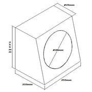 SUBWOOFER BOX FOR 10