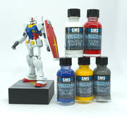 SMS AIRBRUSH PAINT ACRYLIC LACQUER MECHA COLOUR SET 30ML