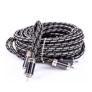STINGER 5 METER OF 2-CHANNEL 9000 SERIES RCA CABLE