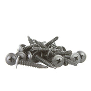 SCREW BUTTON HEAD SELF DRILLING BLACK 8G 25MM (100 PACK)